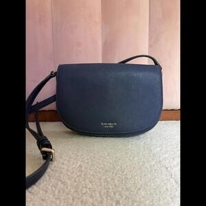 Kate Spade Luna Crossbody Bag in Navy Blue